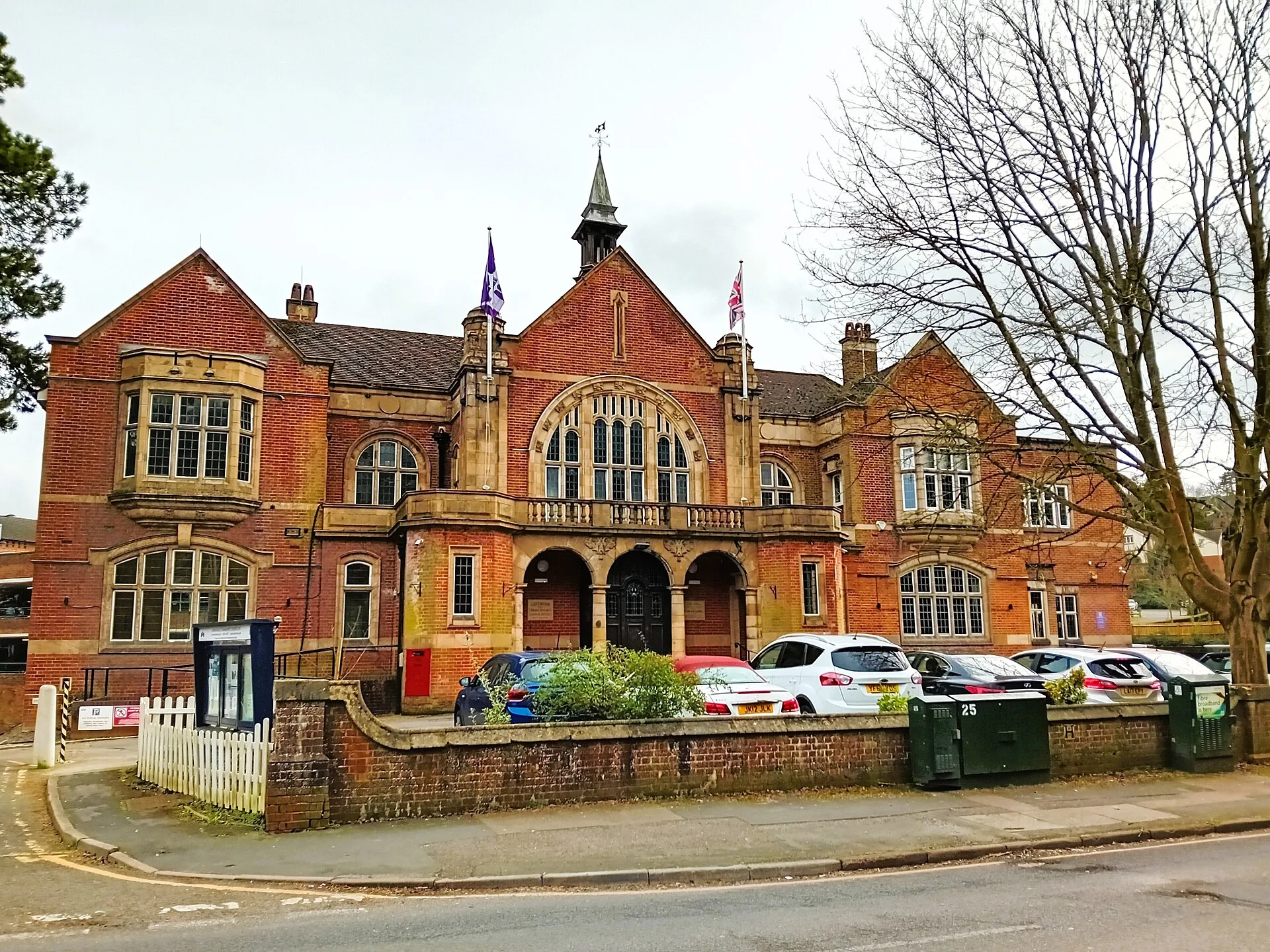 Caterham - Built 1911-1912 as a community hall; originally also housed the offices of Caterham Urban District Council.