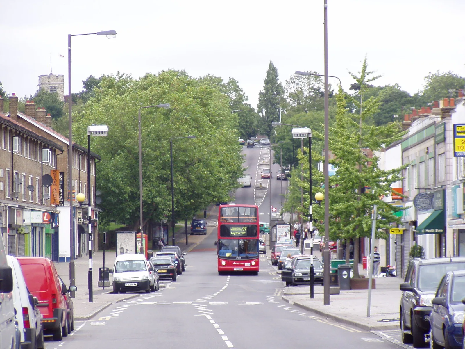 Chingford - town view