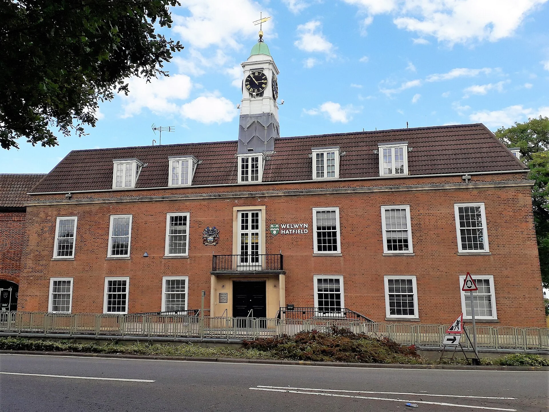 Welwyn Garden City - town view