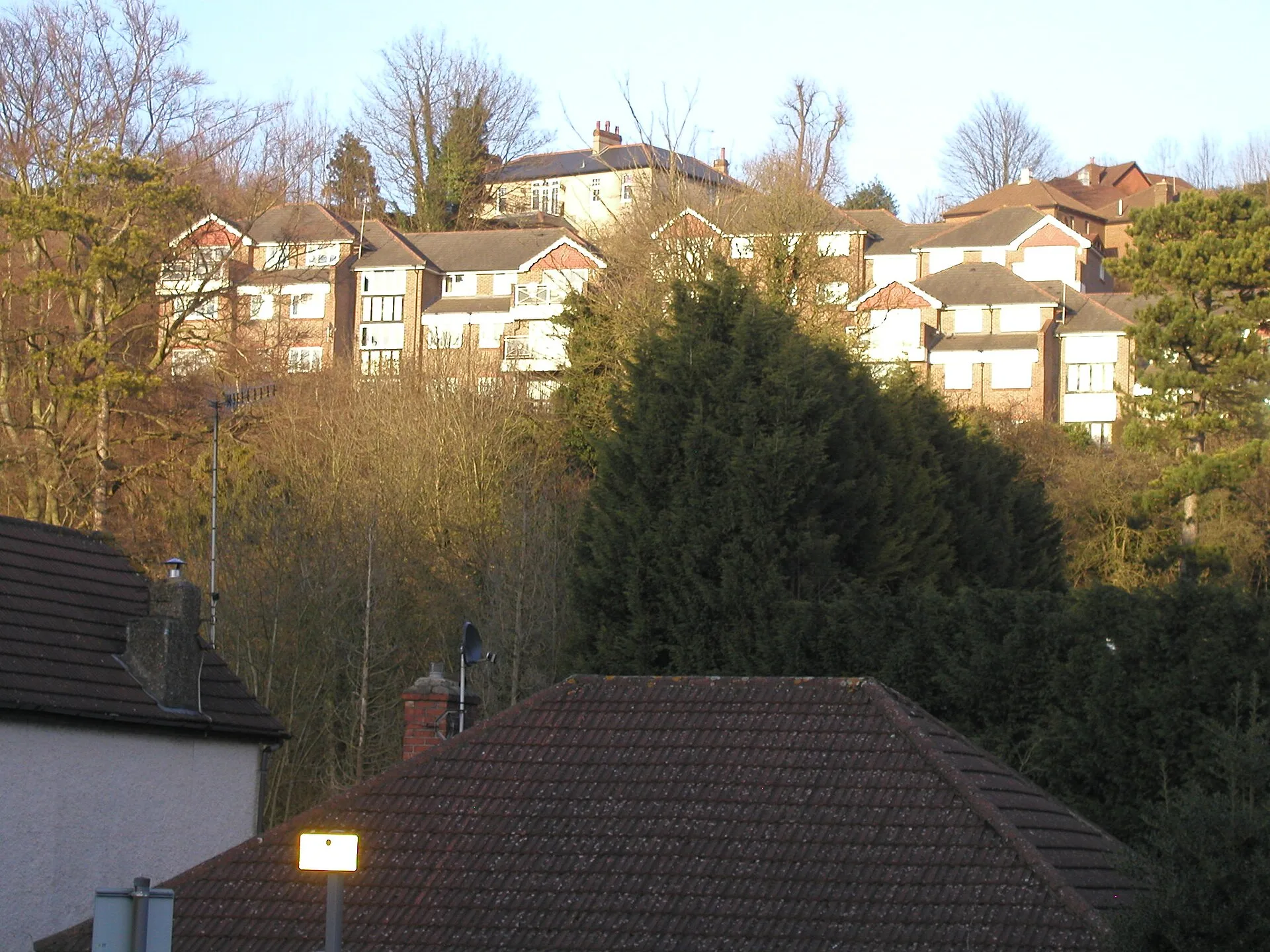Whyteleafe - Houses above the A22, Whyteleafe